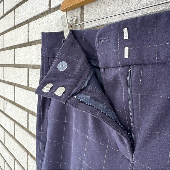 Chico’s Fabulously Slimming Windowpane Straight Ankle Pants - Picture 7 of 12